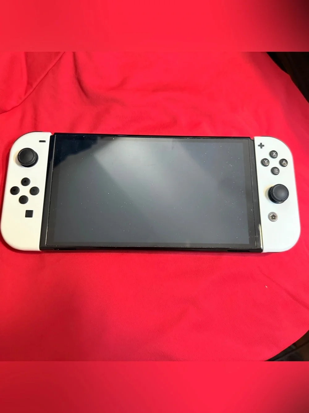 Nintendo Switch V2 HAC-001(-01) Console w/ Official White Joy-Cons